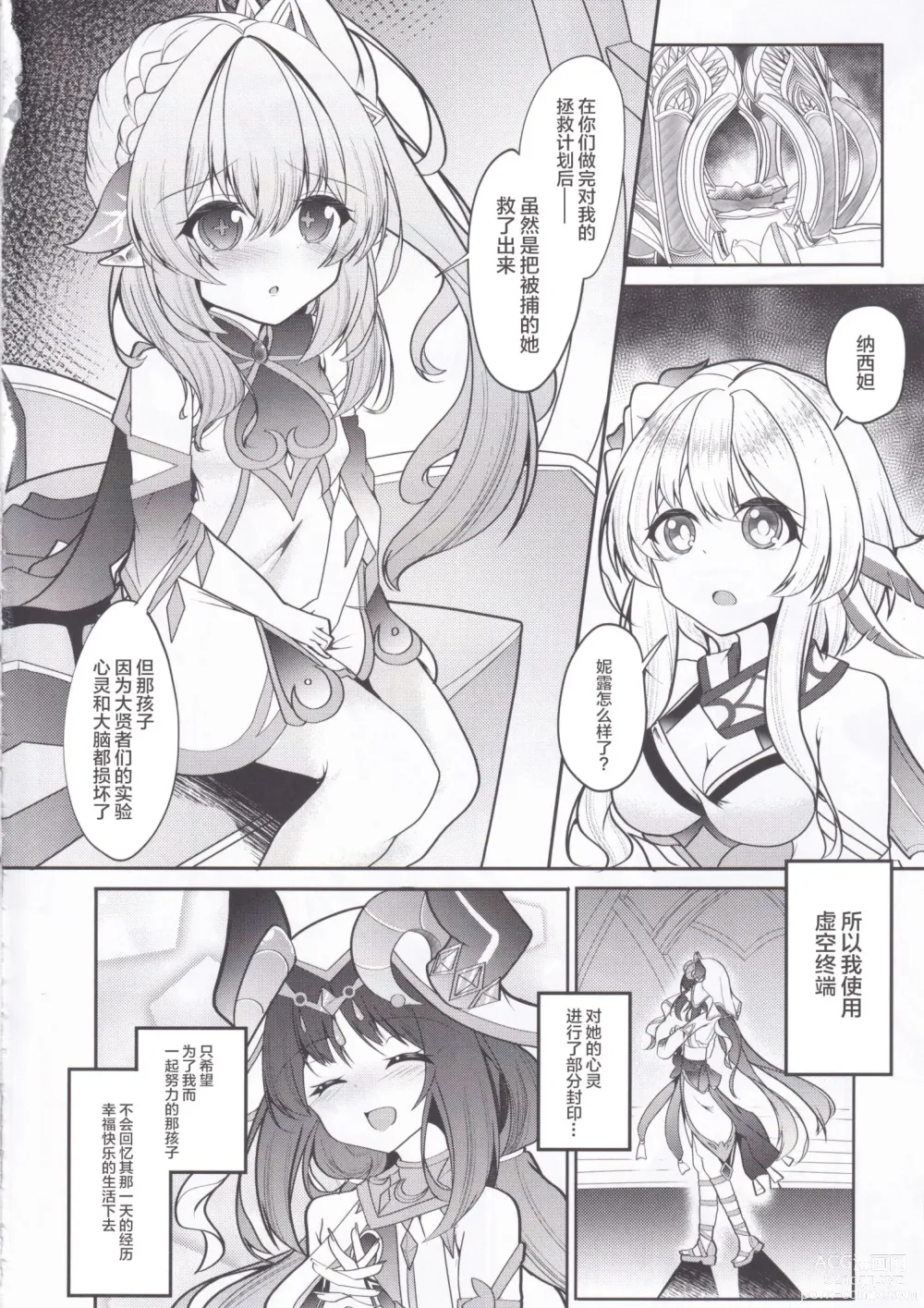 Page 26 of doujinshi Hikentai Nilou ~Akasha Tanmatsu ni Yoru Saimin Jikken Kiroku~