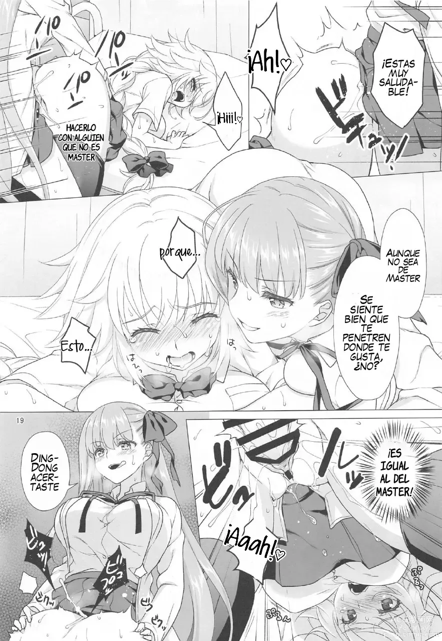 Page 18 of doujinshi CHALDEA GIRLS COLLECTION Jeanne & Marie Motto Seifuku H Shimakuru Hon