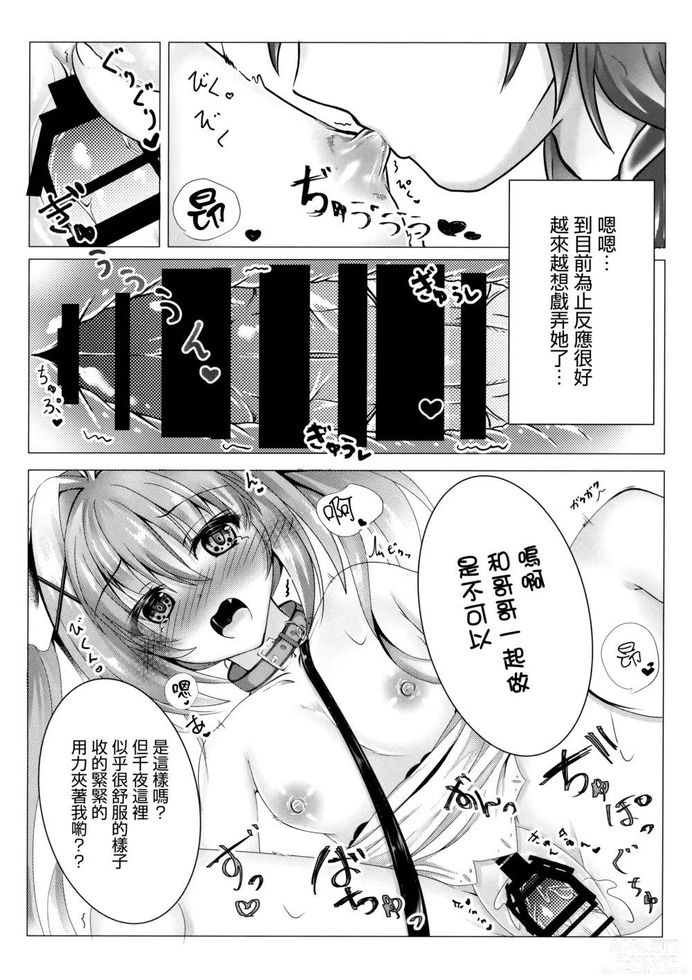 Page 9 of doujinshi Onii-chan wa Imouto o Shitsuketai