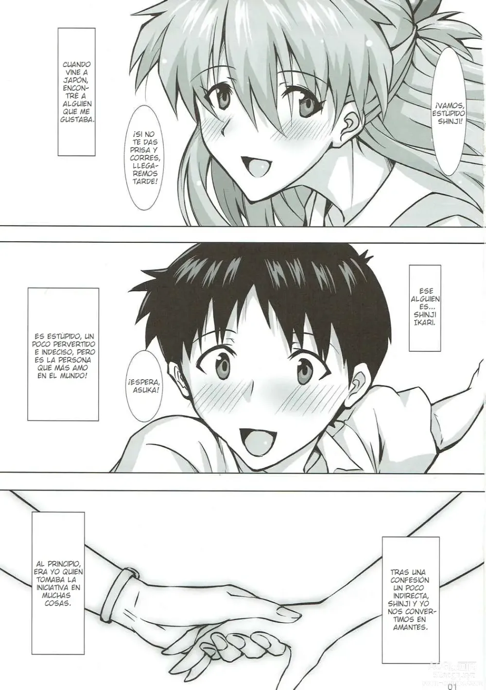 Page 2 of doujinshi Shikinami Taii wa Onayamichuu?