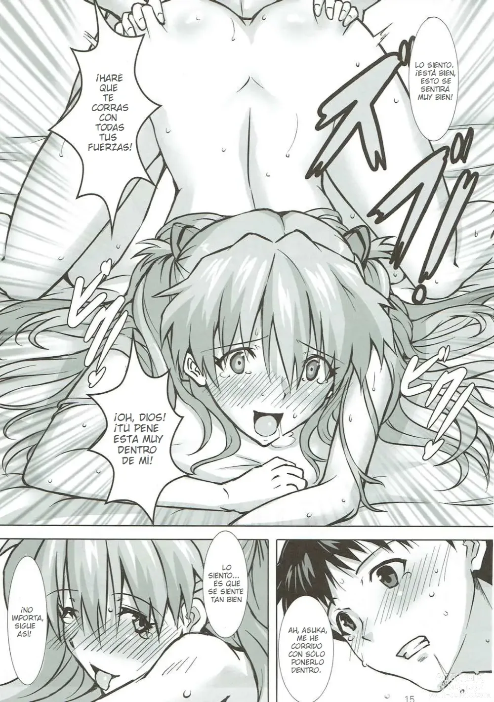 Page 16 of doujinshi Shikinami Taii wa Onayamichuu?