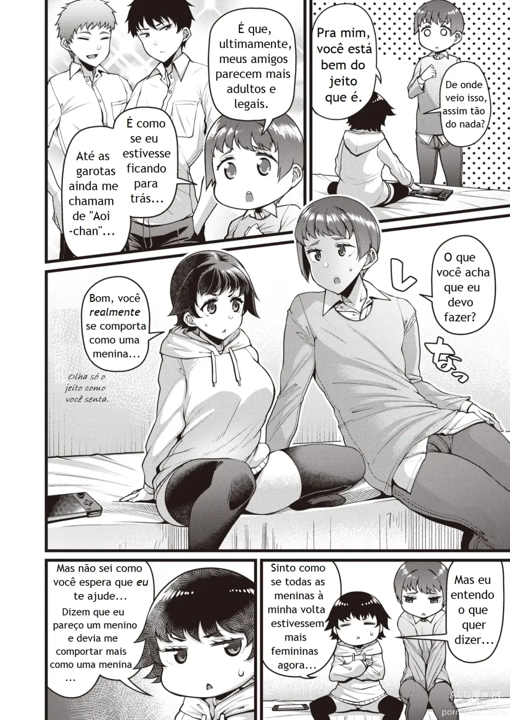 Page 2 of manga Growth Period