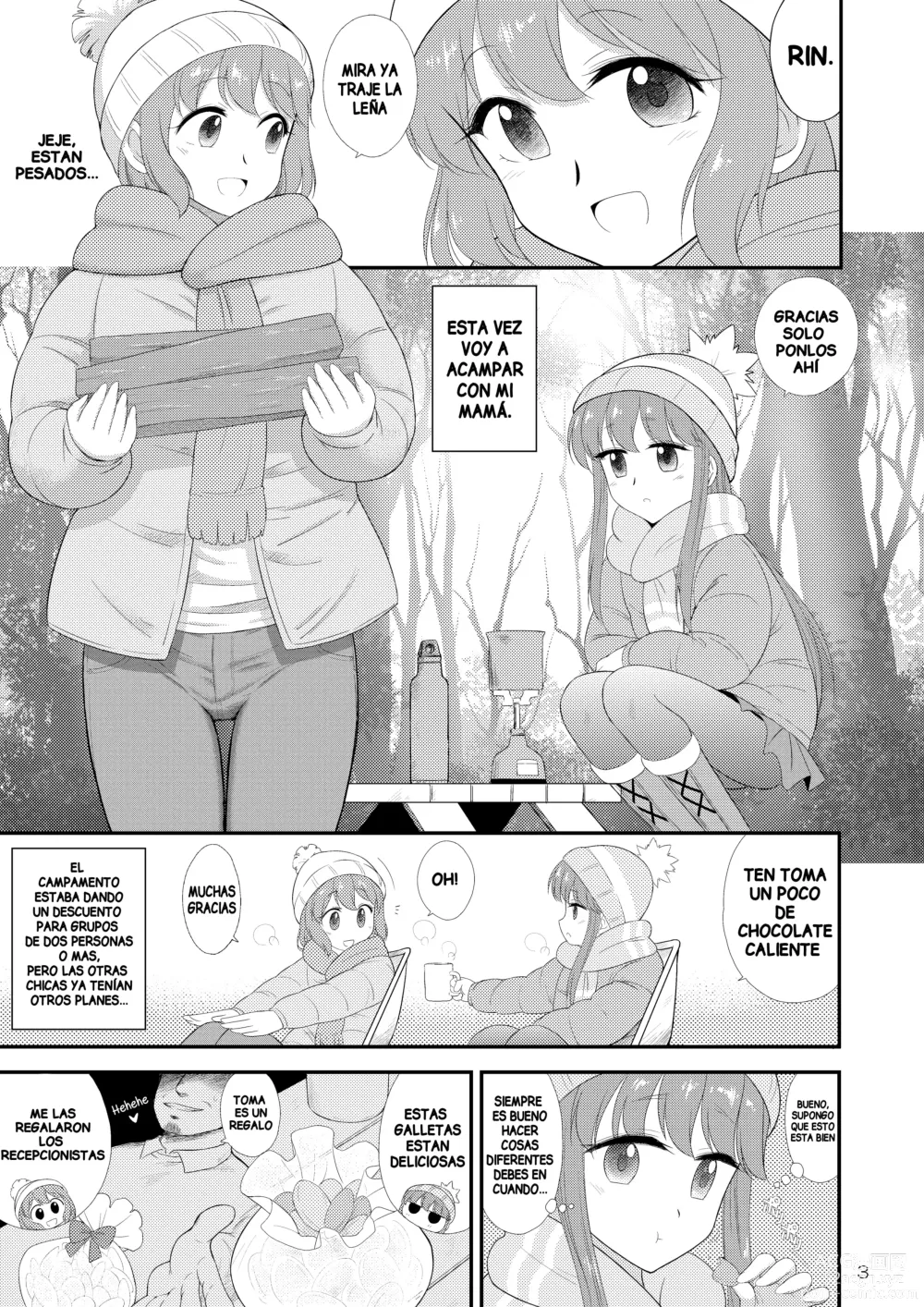 Page 2 of doujinshi Haha to Musume to Donburi Camp