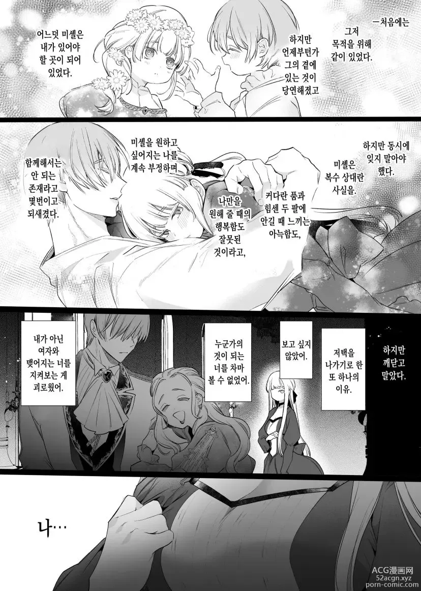 Page 105 of doujinshi Akuyaku ni Narenakatta Tsuihou Reijou wa Amaku Yasashiku Kowasareru ~ Osananajimi Hakushaku Shisoku no Dekiai Kankin Choukyo ~