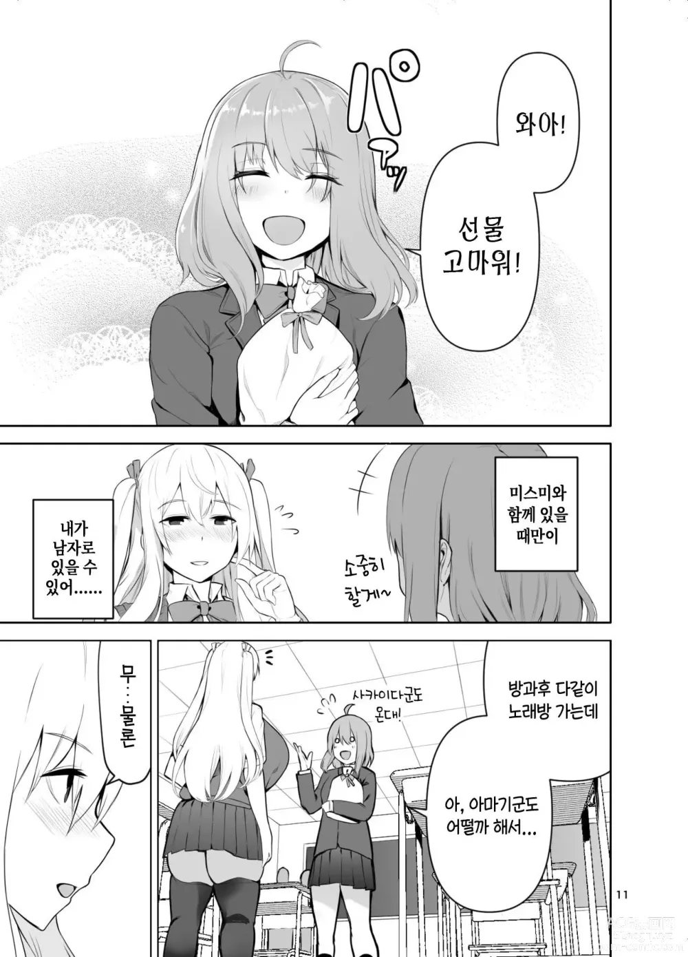 Page 12 of doujinshi TS Musume Kodama-chan to H! Sono 4｜TS녀 코다마쨩과 H! 그 4