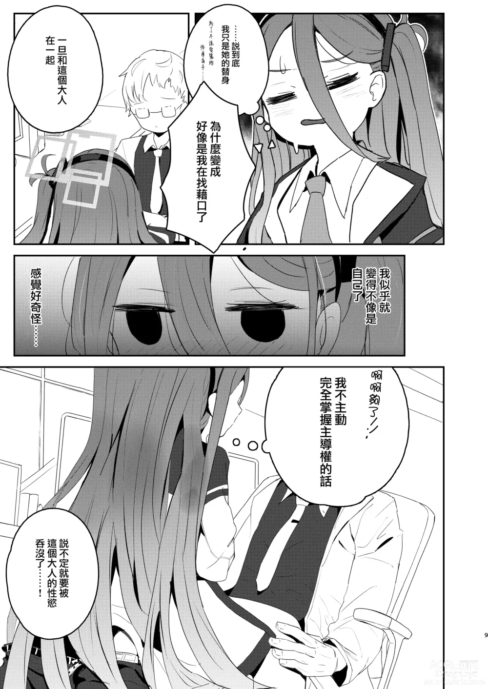 Page 9 of doujinshi Honjitsu no Touban → Kei