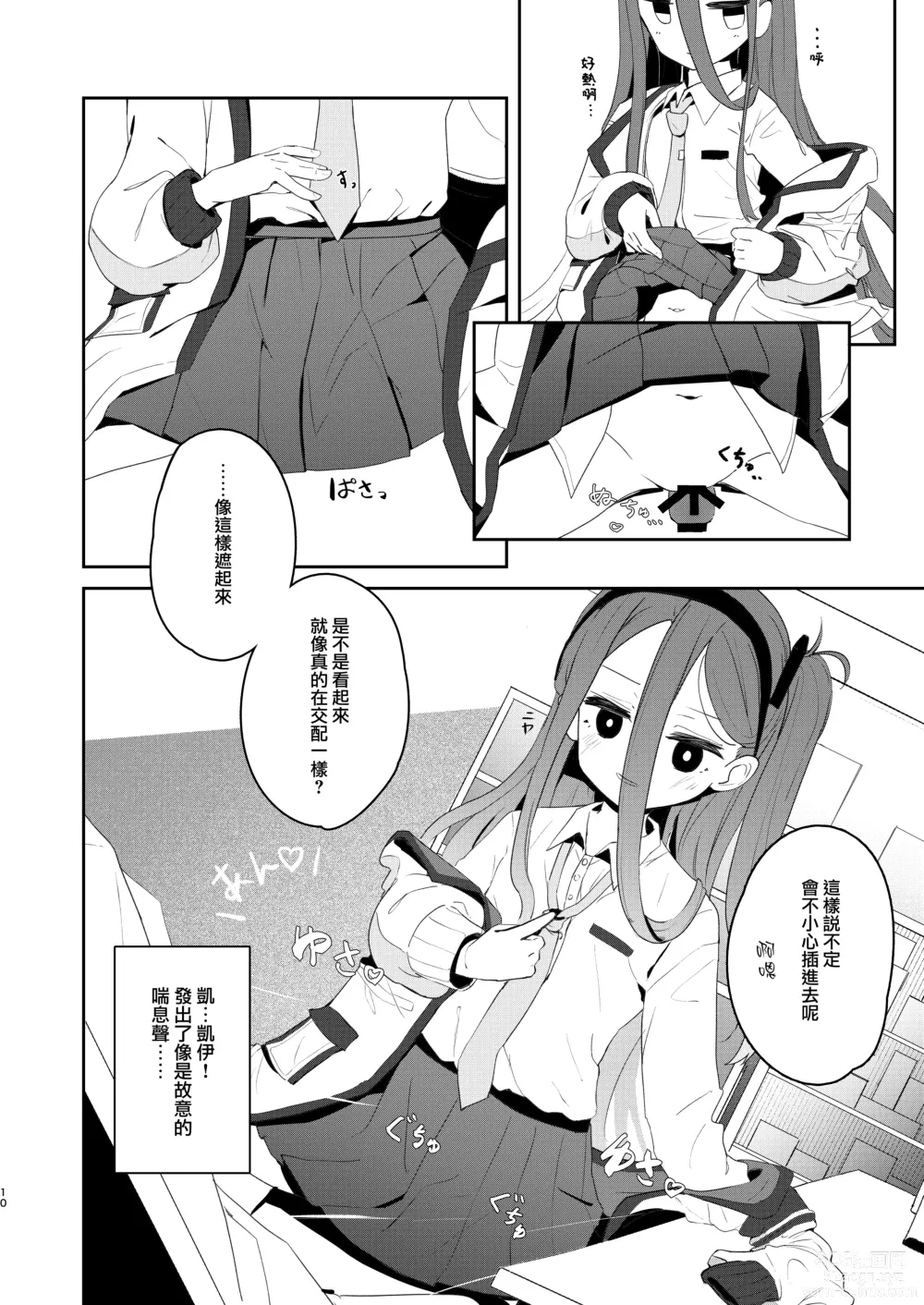 Page 10 of doujinshi Honjitsu no Touban → Kei