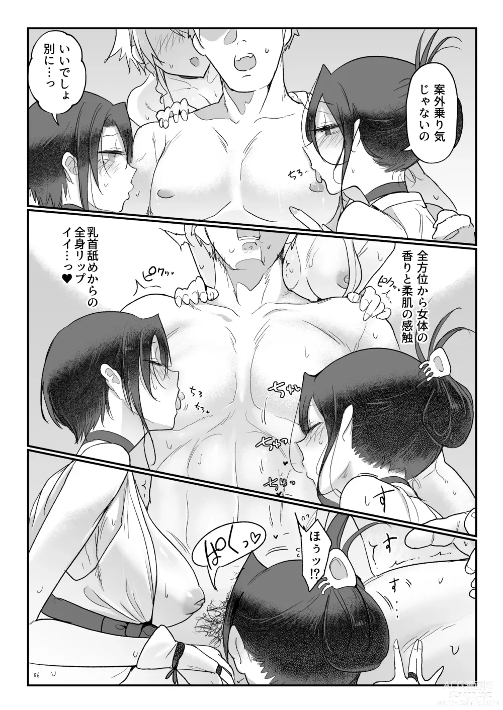 Page 85 of doujinshi Mesudachi Soushuuhen 2