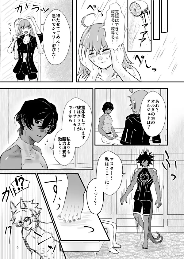 Page 8 of doujinshi [ fate grand order )