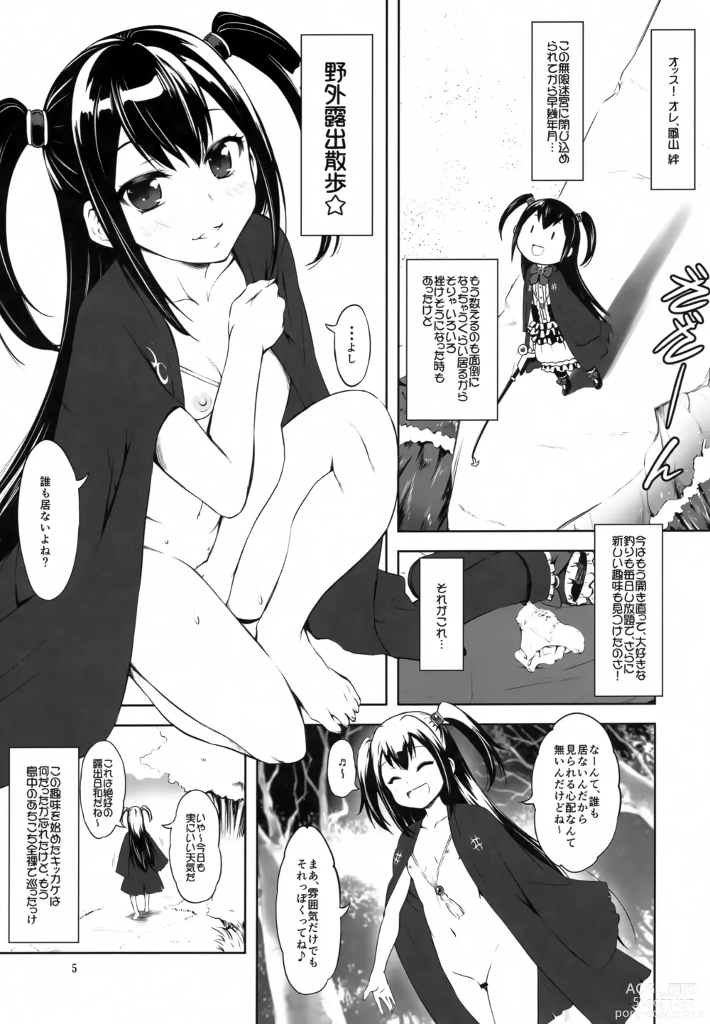 Page 4 of doujinshi Tatekari