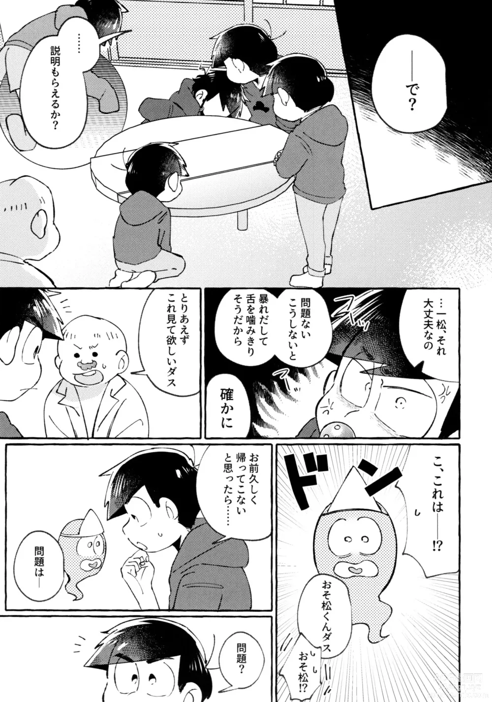 Page 5 of doujinshi sekai o sukueru no wa ore-tachi no ×××!