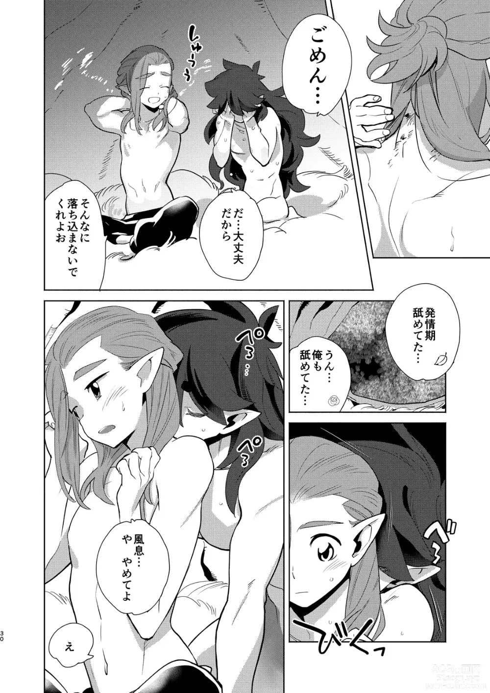 Page 30 of doujinshi Onii-san to Issho