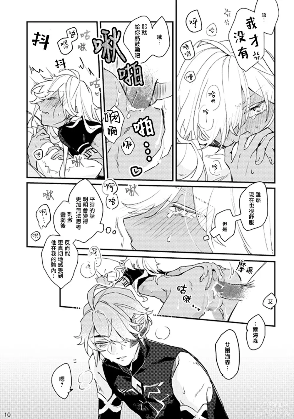 Page 9 of doujinshi 等到休息日再说吧！