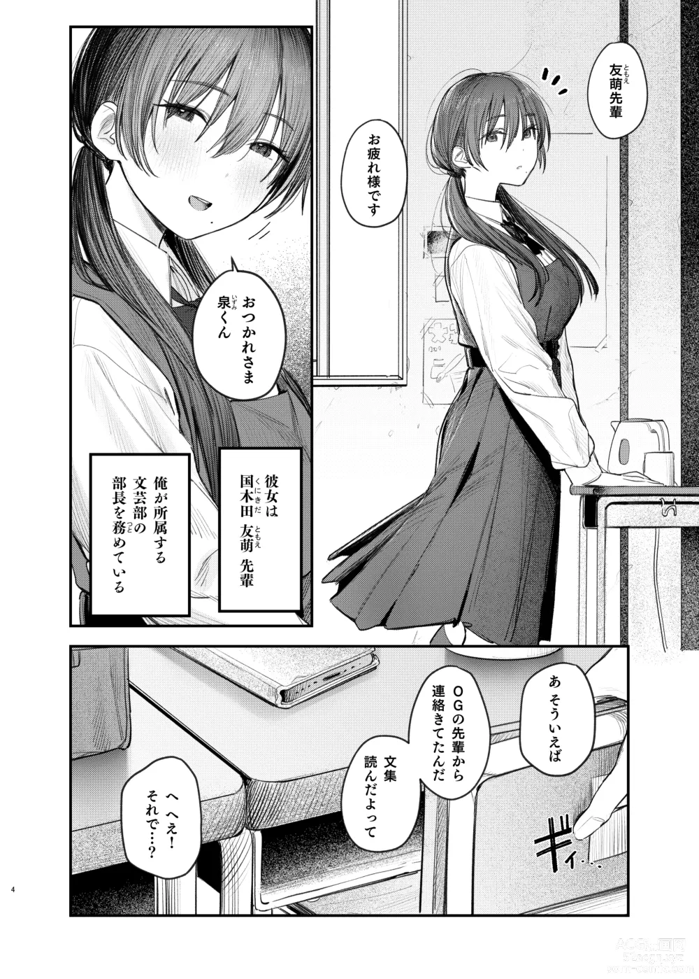 Page 3 of doujinshi Zoku Kunikida Senpai no Kakushigoto