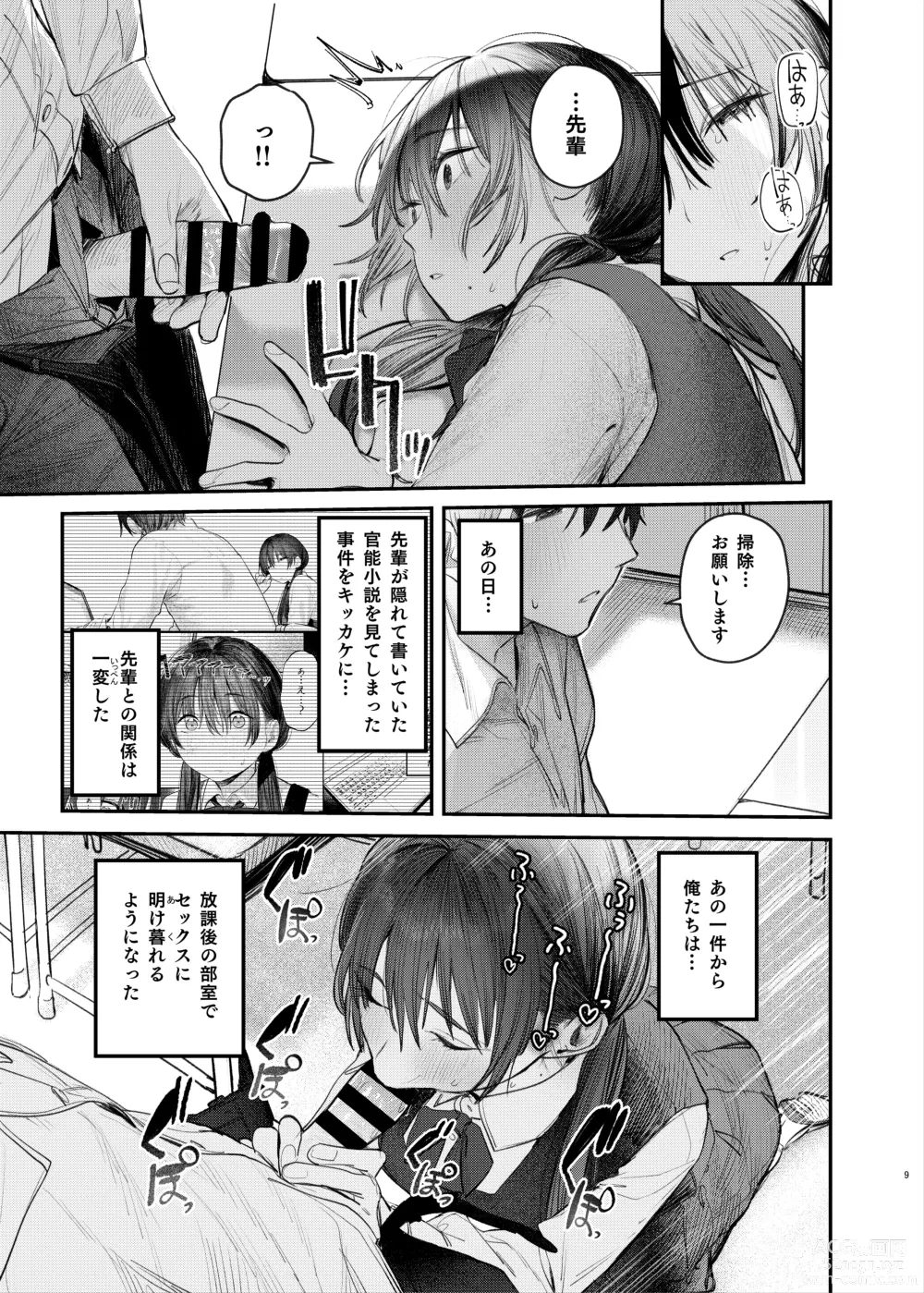 Page 8 of doujinshi Zoku Kunikida Senpai no Kakushigoto