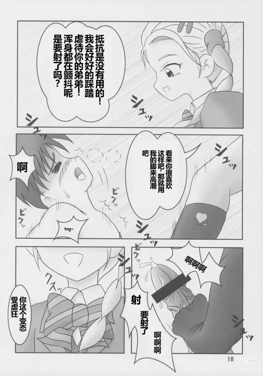 Page 19 of doujinshi Futari wa Zuri Cure Max Hard