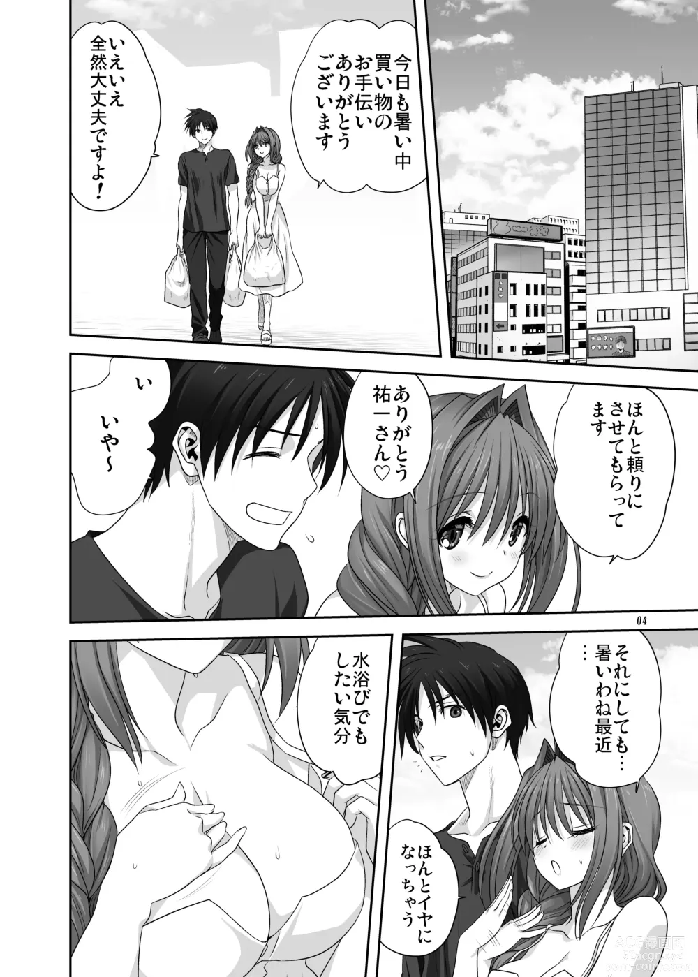 Page 3 of doujinshi Akiko-san to Issho 29