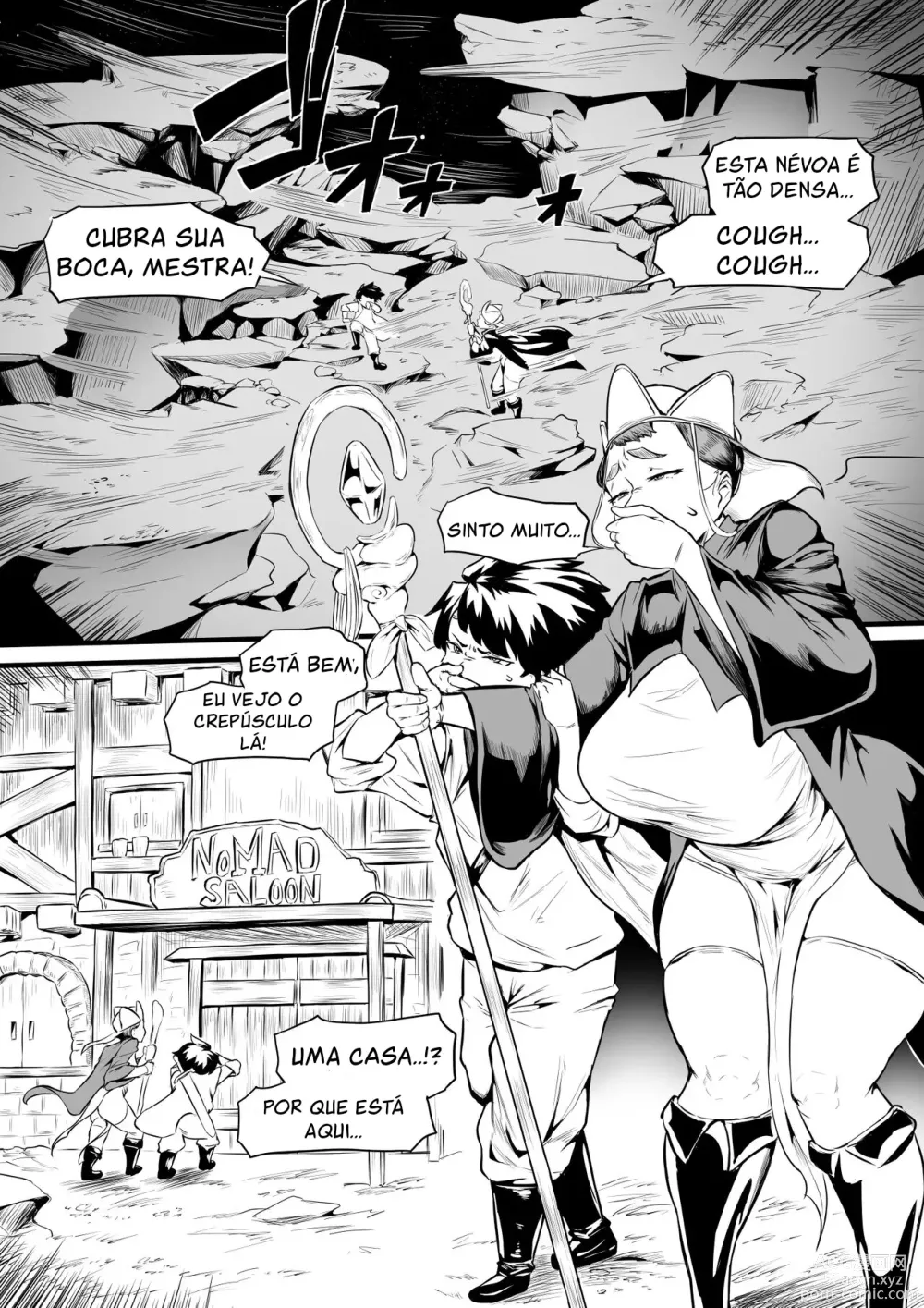 Page 1 of doujinshi Taverna Orc PT BR