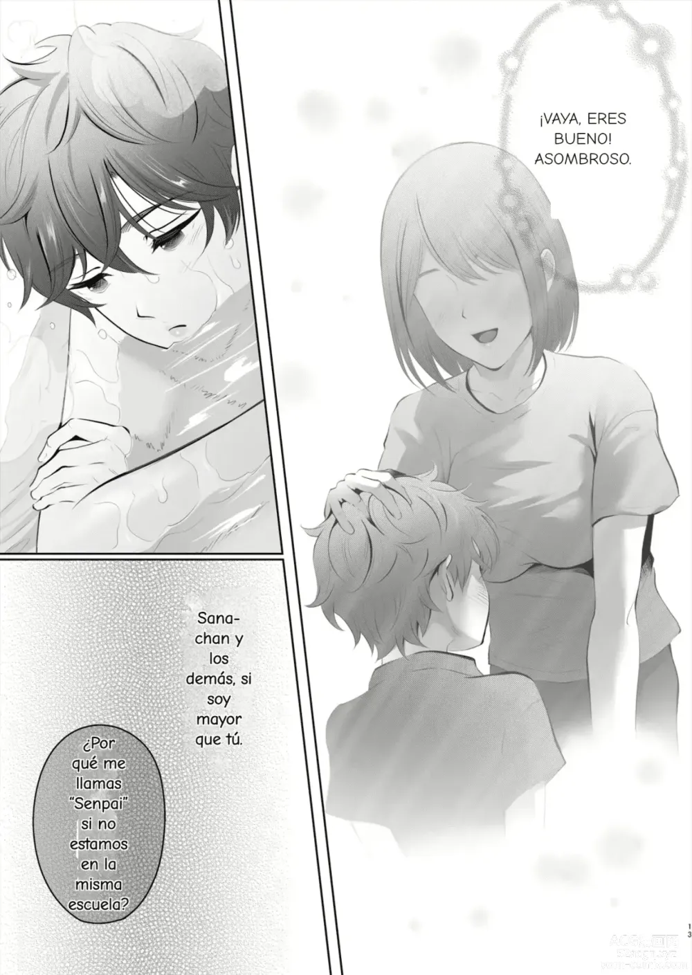 Page 14 of doujinshi Novio hoy novia mañana