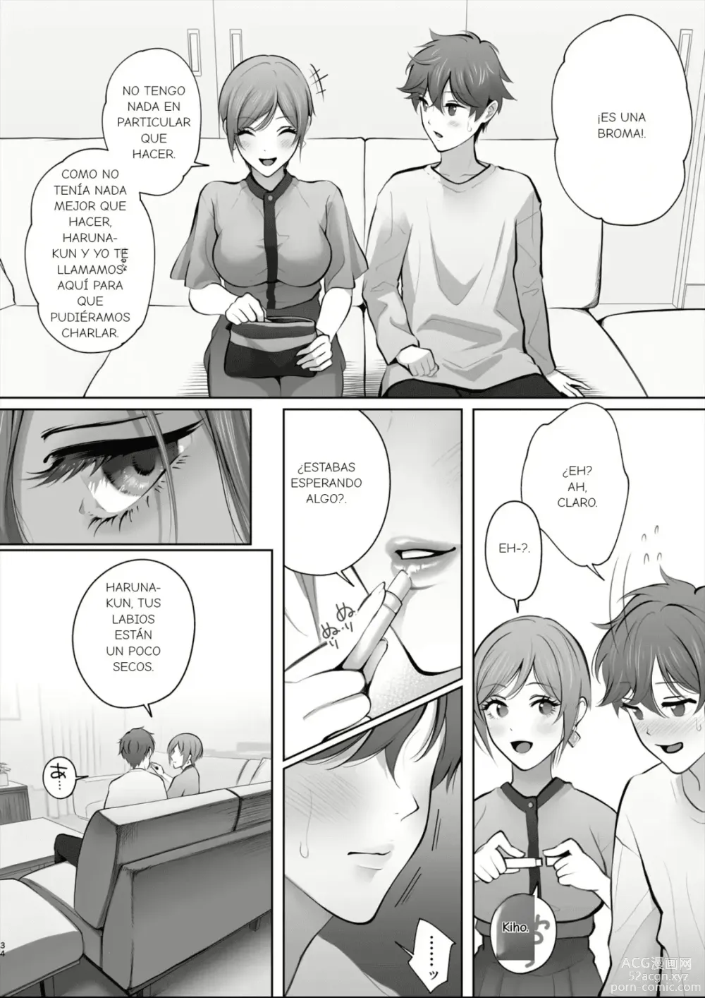 Page 35 of doujinshi Novio hoy novia mañana