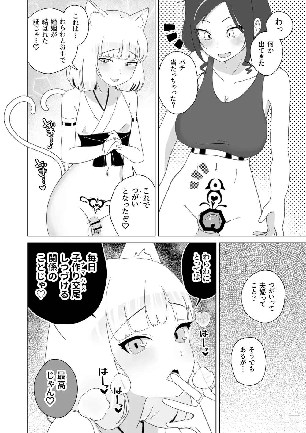 Page 13 of doujinshi Hyakuman Kaime no Acme de Kekkon shita Neko