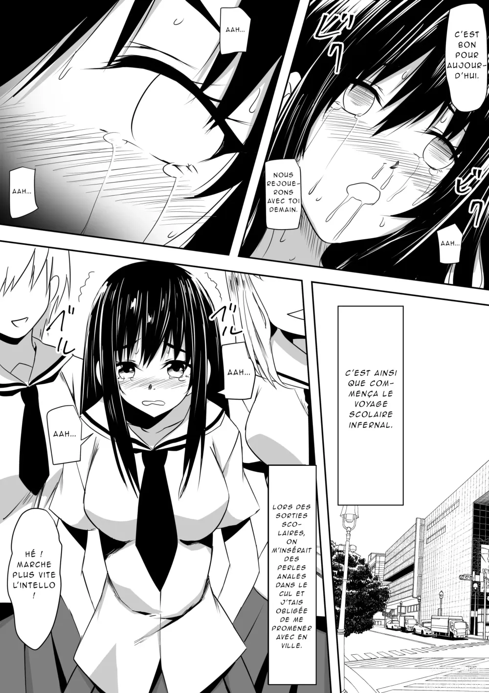 Page 19 of doujinshi Une étudiante transférée a subi un supplice SM pervers