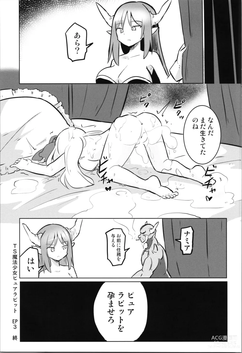 Page 25 of doujinshi TS Mahou Shoujo Pure Rabbit 3 Kindan no Nagusamex