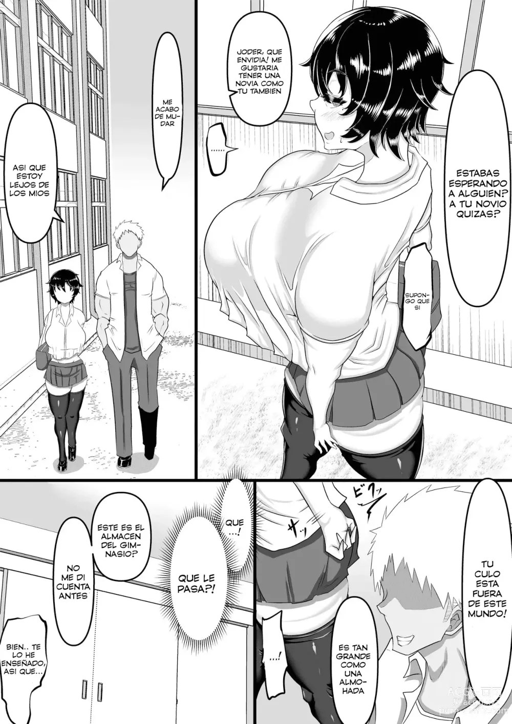 Page 7 of doujinshi Una novia adicta al sexo, envia un video engañando a su novio en busca de mayores placeres