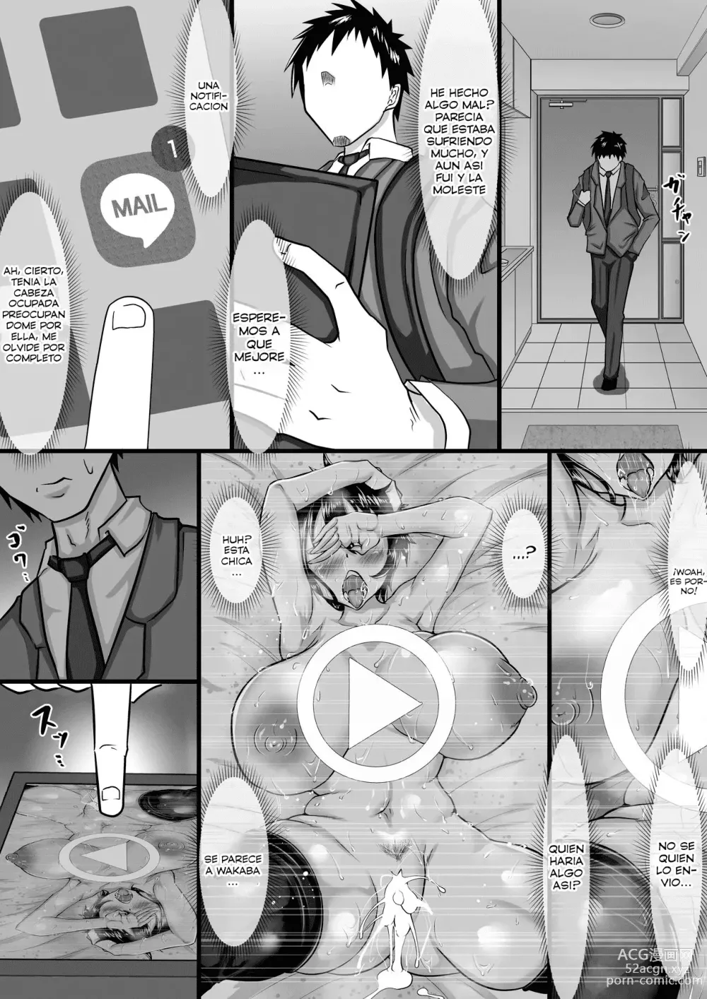 Page 62 of doujinshi Una novia adicta al sexo, envia un video engañando a su novio en busca de mayores placeres