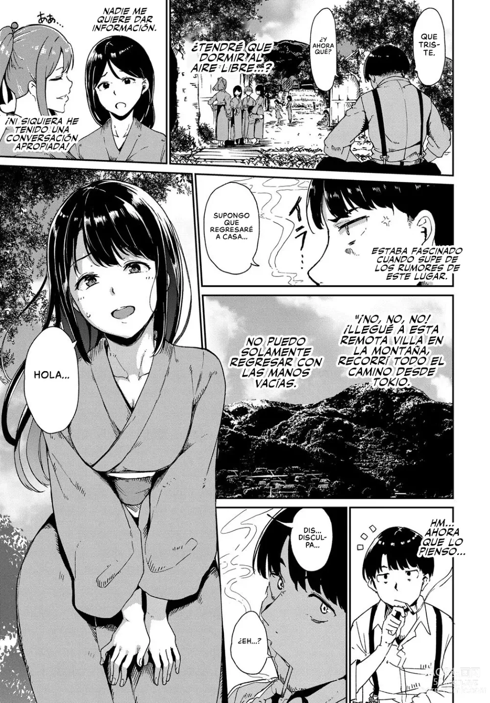 Page 3 of manga La Aldea Oscura Noche