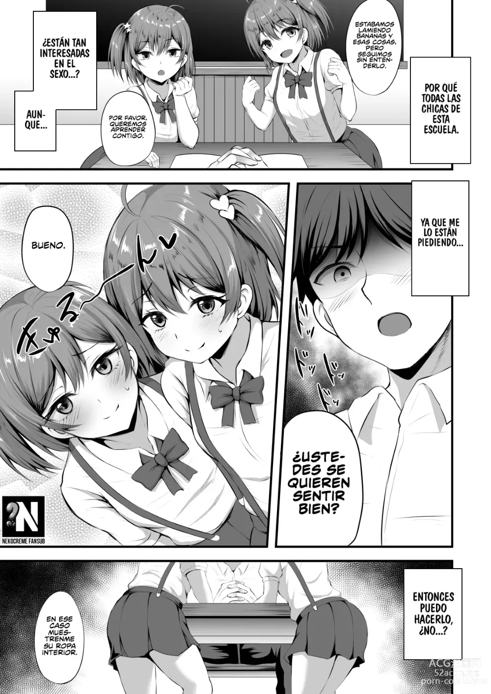 Page 22 of doujinshi Una historia Sobré Como me Folle a una Puta trás Otra en una Escuela Rural donde Yo soy el Único Hombre