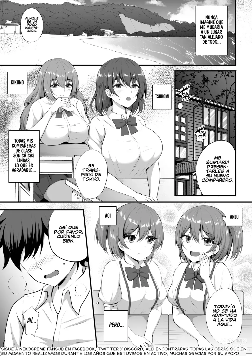 Page 4 of doujinshi Una historia Sobré Como me Folle a una Puta trás Otra en una Escuela Rural donde Yo soy el Único Hombre