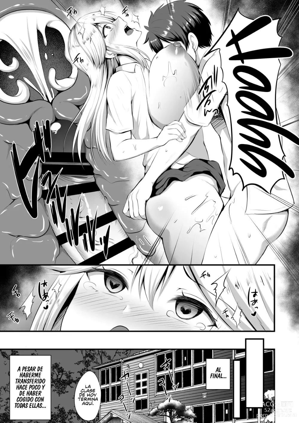 Page 38 of doujinshi Una historia Sobré Como me Folle a una Puta trás Otra en una Escuela Rural donde Yo soy el Único Hombre