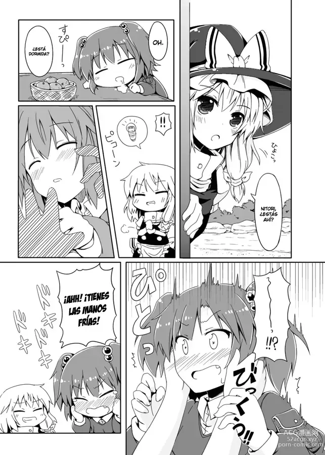 Page 1 of doujinshi Nitori y Marisanta