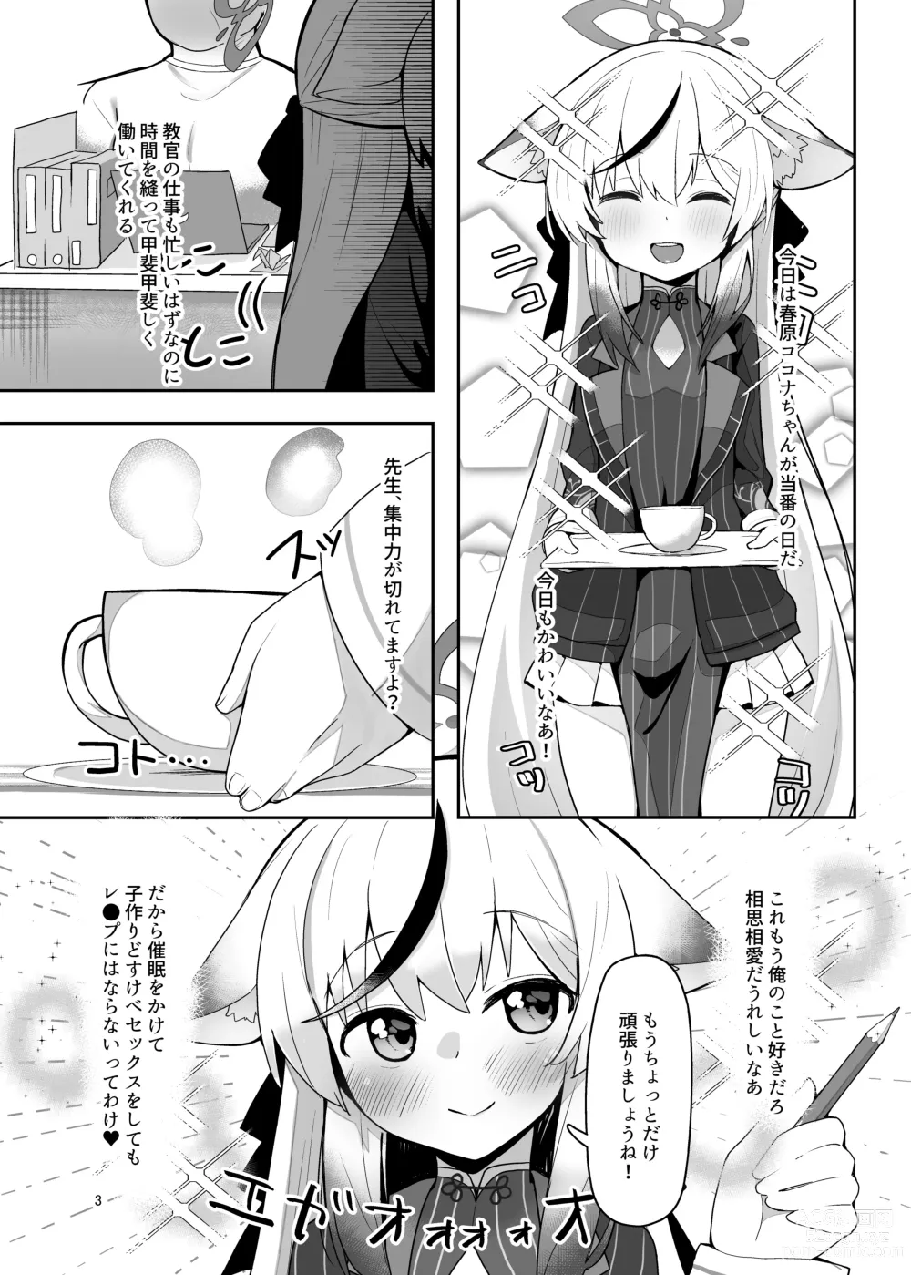 Page 2 of doujinshi Kokona-chan Dosukebe Book