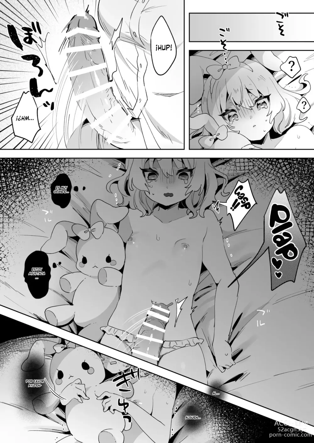 Page 12 of doujinshi Runaway Loli and the Futanari Onee-san