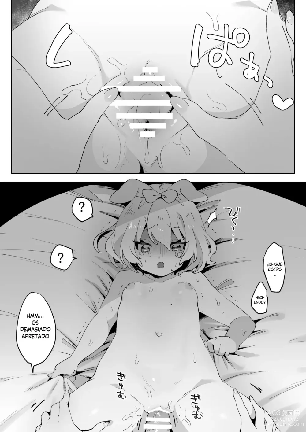 Page 19 of doujinshi Runaway Loli and the Futanari Onee-san