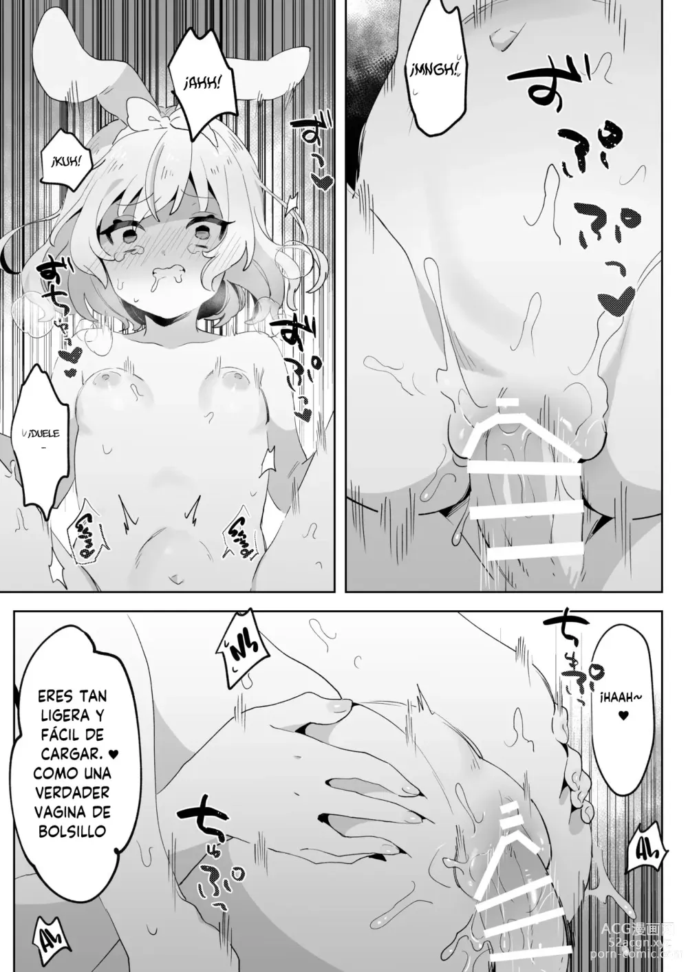 Page 25 of doujinshi Runaway Loli and the Futanari Onee-san