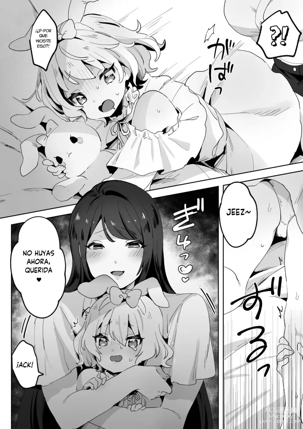 Page 7 of doujinshi Runaway Loli and the Futanari Onee-san