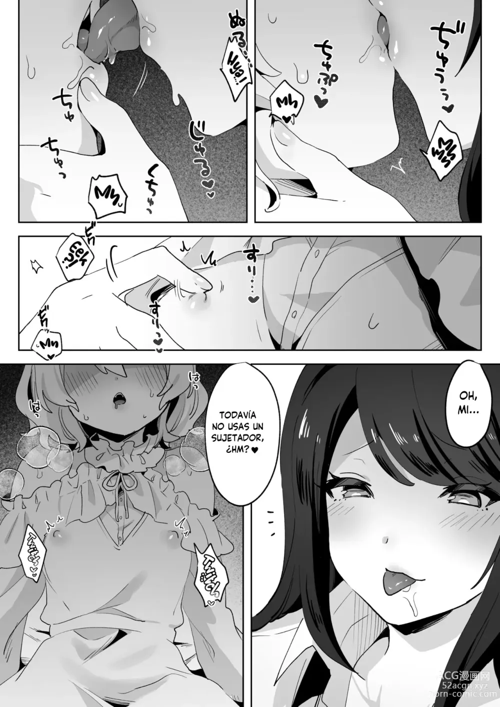 Page 9 of doujinshi Runaway Loli and the Futanari Onee-san