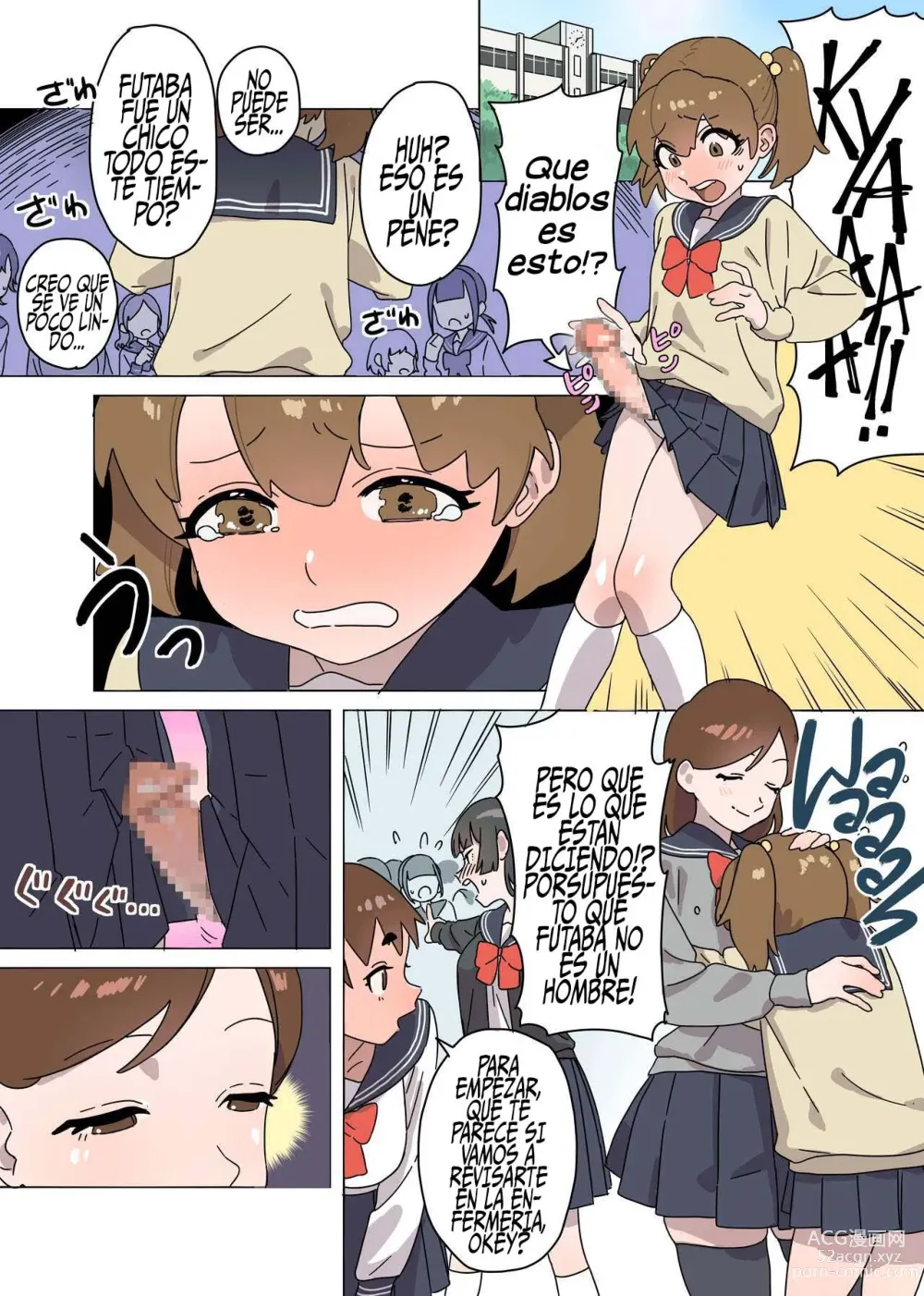 Page 2 of doujinshi Kawai Futaba Has a Problem