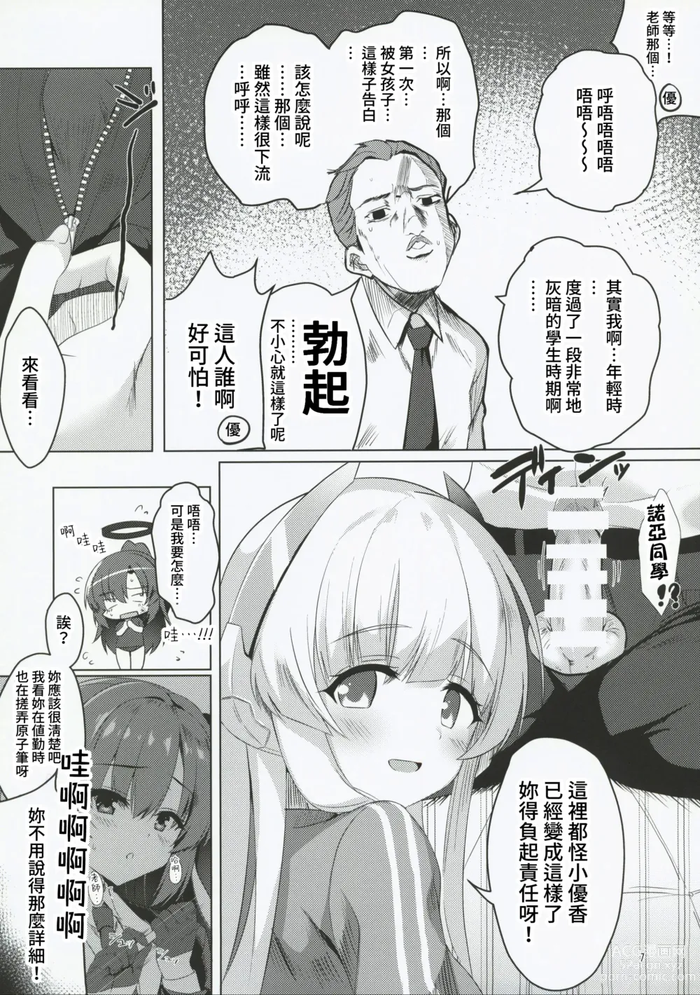 Page 7 of doujinshi Seminar no Bishoujo to Ecchi Suru Hon