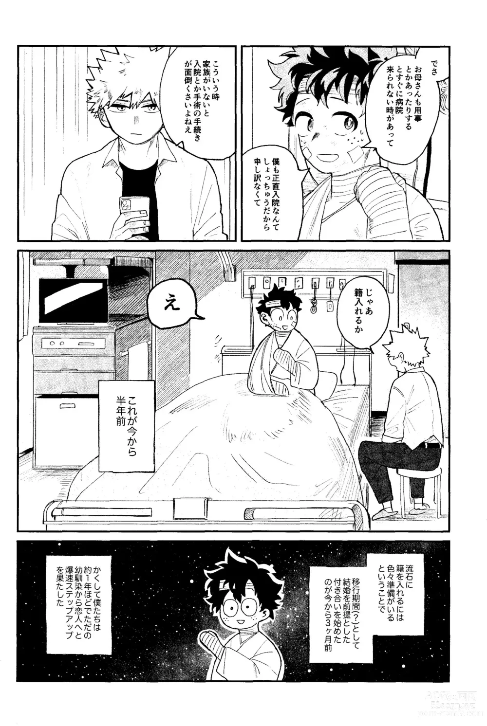 Page 13 of doujinshi Aruku You na Hayasa de - as fast as you can walk