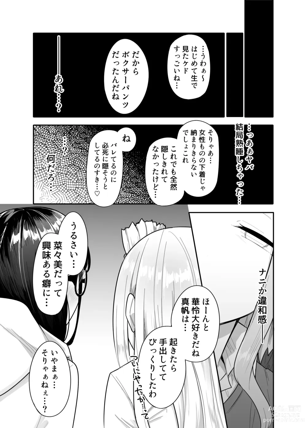 Page 13 of doujinshi Futanari na Koto ga Yuujin ni Barete Ite...