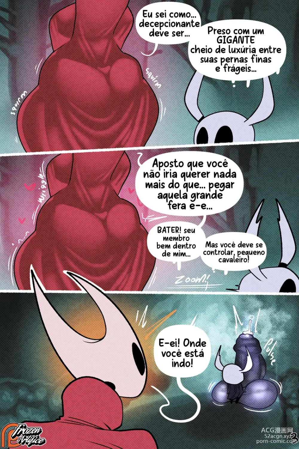 Page 3 of doujinshi Quit Bugging Me (Hollow Knight) PT BR