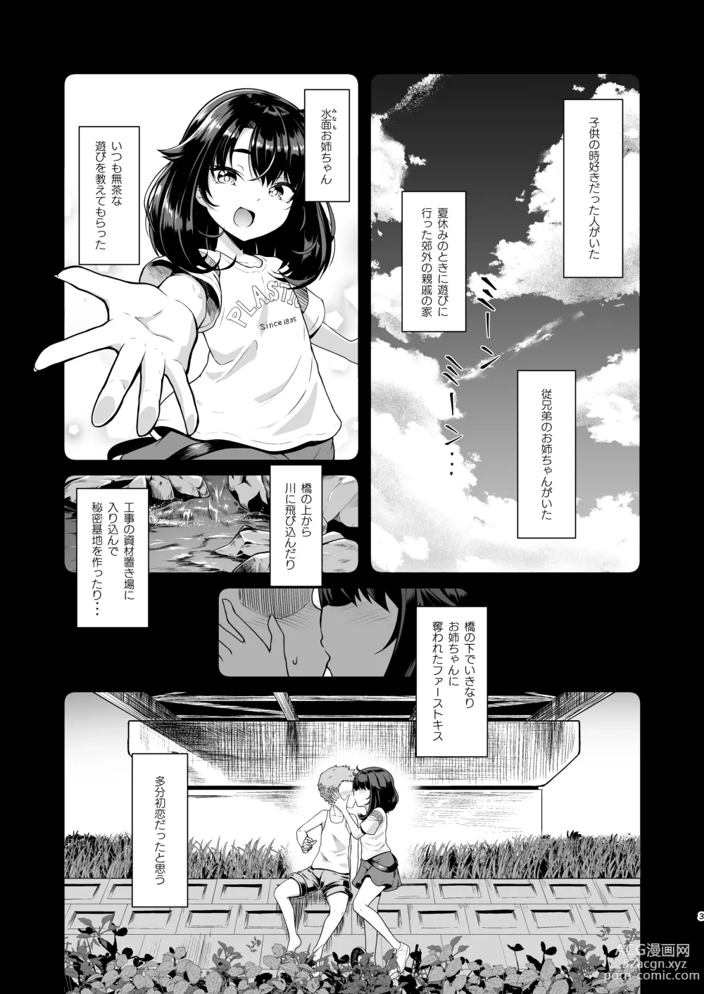 Page 2 of doujinshi 僕だけが知っている深夜の水面