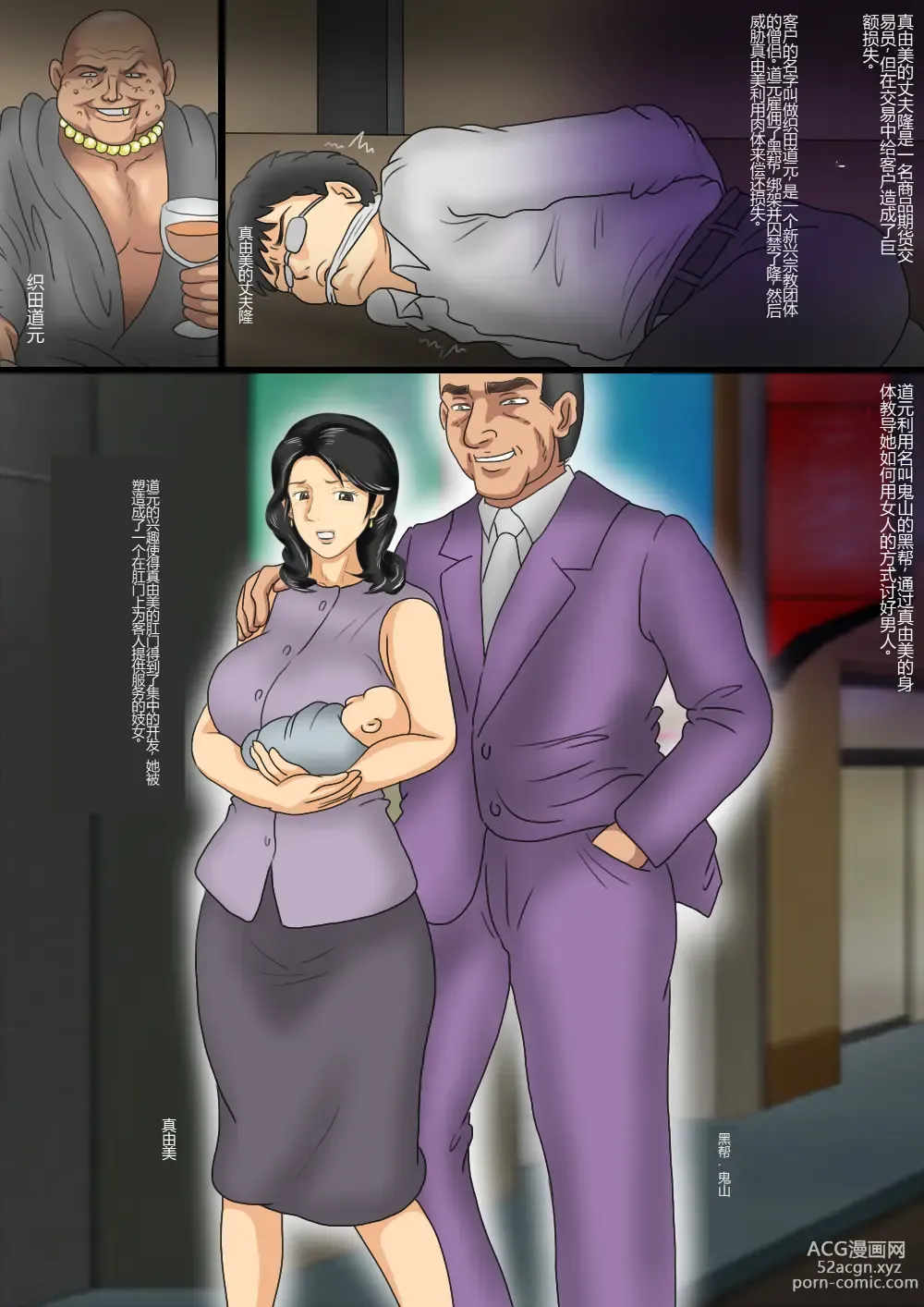 Page 2 of doujinshi Anal Prostitute Mother Mayumi 1