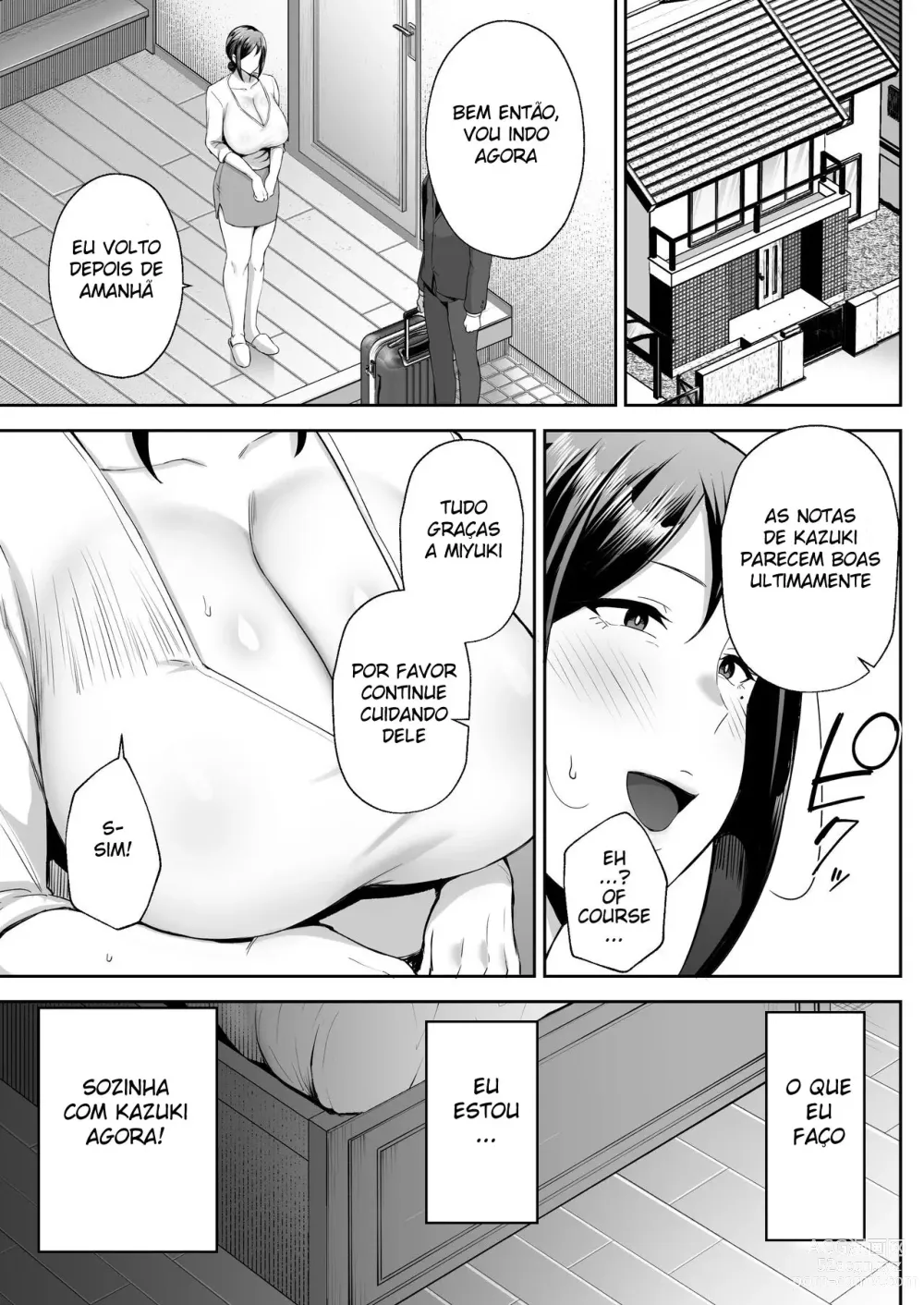 Page 24 of doujinshi The Closest And Most Erotic Woman To Me Is My Big Breasted Mama Miyuki ~Im A Mother But I'm Having Trouble Masturbating My Stupid Son~