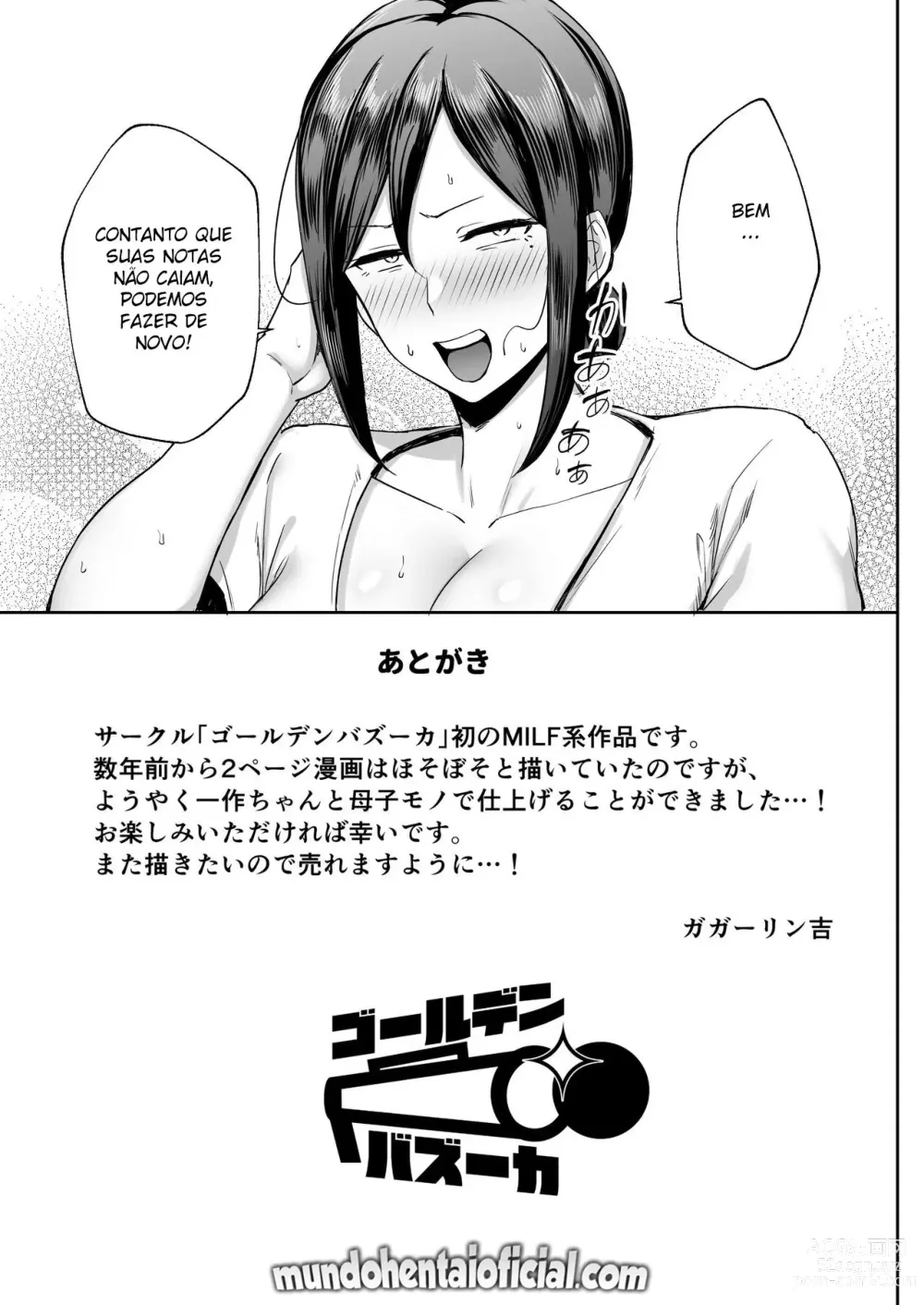 Page 46 of doujinshi The Closest And Most Erotic Woman To Me Is My Big Breasted Mama Miyuki ~Im A Mother But I'm Having Trouble Masturbating My Stupid Son~