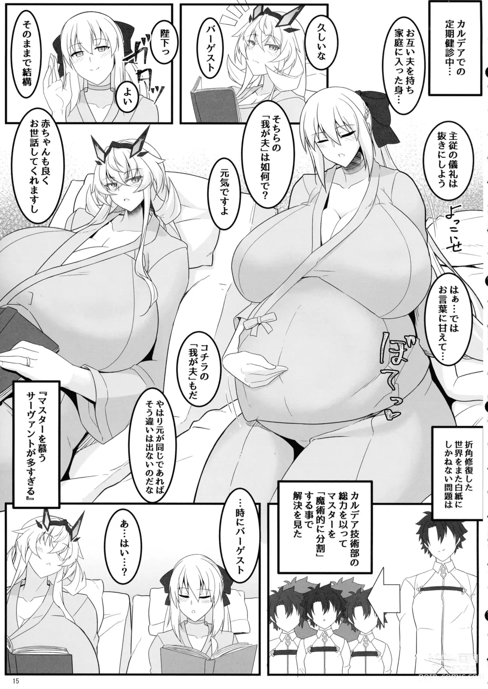 Page 15 of doujinshi barghest BREAST 2